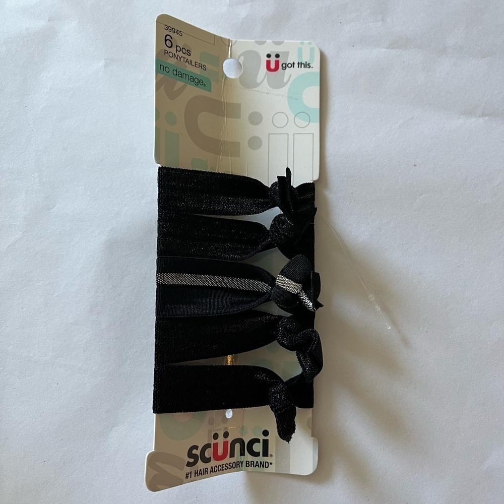 Scunci 6 pcs ponytailers no damage